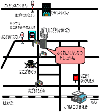 図書館の地図