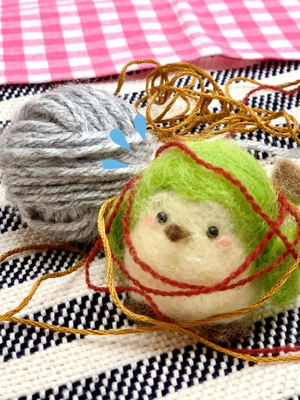 糸が絡まったふっきょん